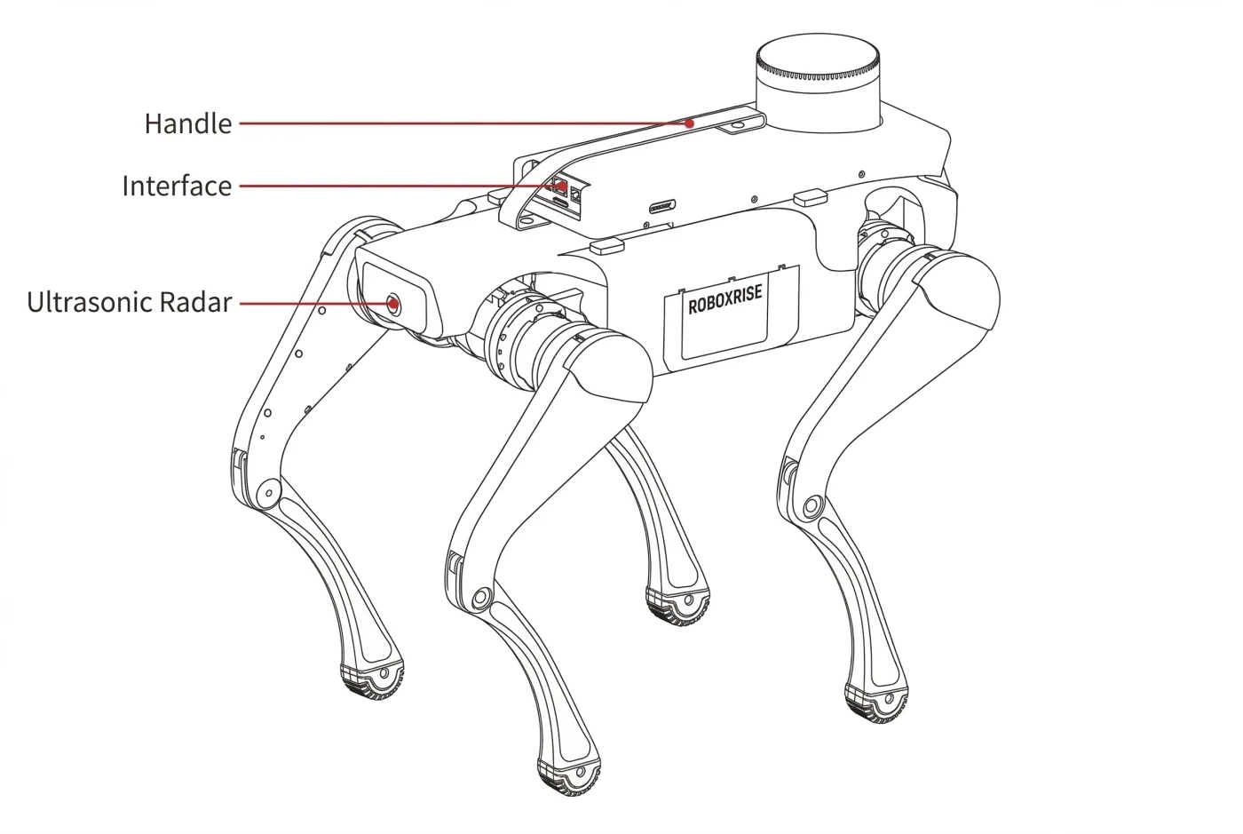 March X Pro LiDAR Quadruped — image 2